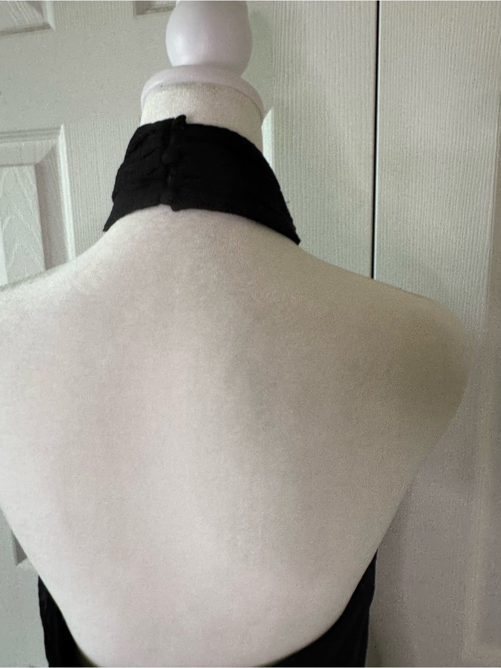 Astr The Label Black Halter Maxi Dress Size M Backless Elegant Evening Gown - Picture 8 of 11